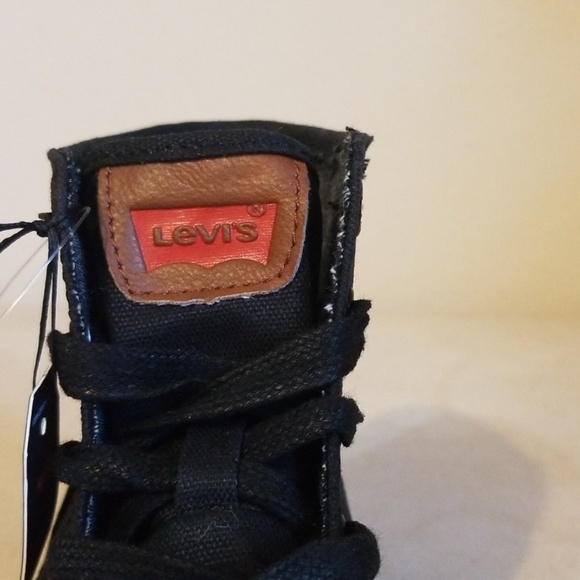 Levis Jackson Hi Canvas Mens Sneakers - Picture 7 of 8